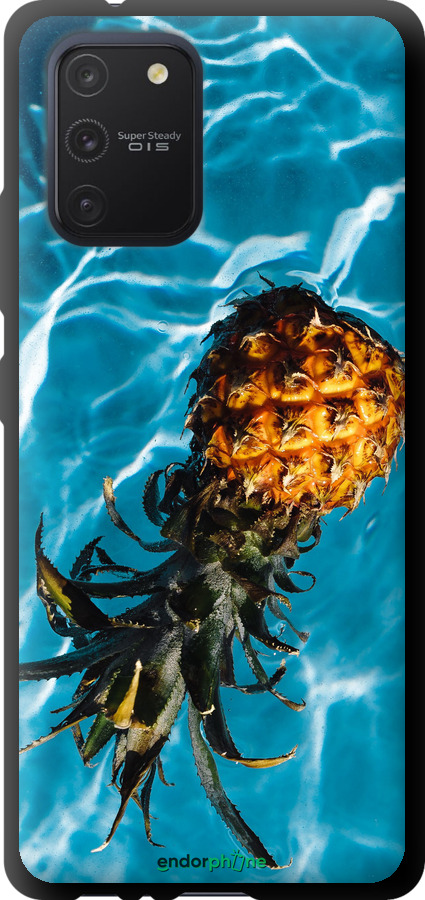 TPU чехол Ананас на воде для Samsung Galaxy S10 Lite 2020 - 4384b-1851 изображение 