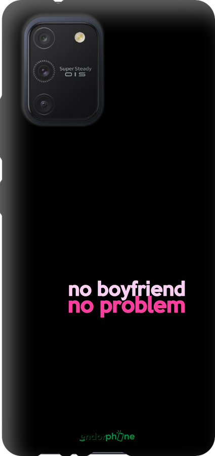 TPU чехол no boyfriend no problem для Samsung Galaxy S10 Lite 2020 - 4549b-1851 изображение 