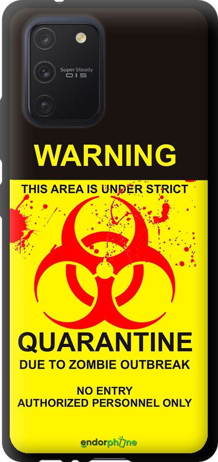 TPU чехол Biohazard 9 для Samsung Galaxy S10 Lite 2020 - 4825b-1851 изображение 