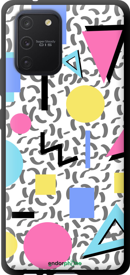 TPU чехол Color shapes для Samsung Galaxy S10 Lite 2020 - 4893b-1851 изображение 