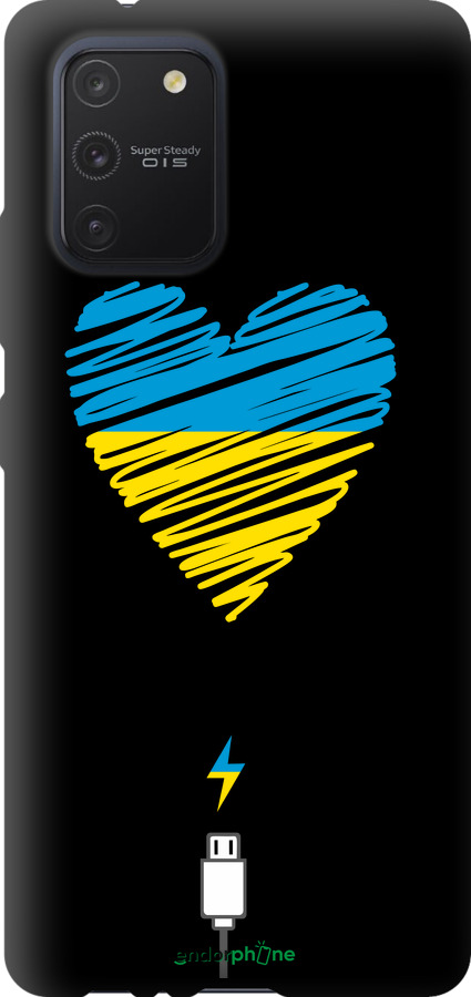 TPU чехол Подзарядка сердца v2 для Samsung Galaxy S10 Lite 2020 - 5295b-1851 изображение 