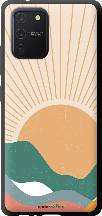 TPU чехол Горы и солнце v2 для Samsung Galaxy S10 Lite 2020 - 5488b-1851 изображение 