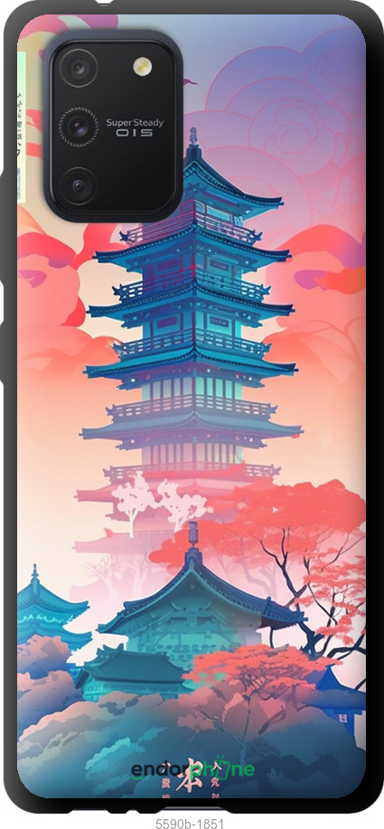 TPU чехол Японія монастир для Samsung Galaxy S10 Lite 2020 - 5590b-1851 изображение 