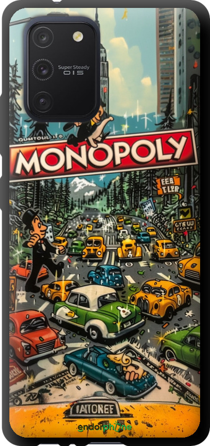 TPU чехол Городской драйв Monopoly для Samsung Galaxy S10 Lite 2020 - 6088b-1851 изображение 