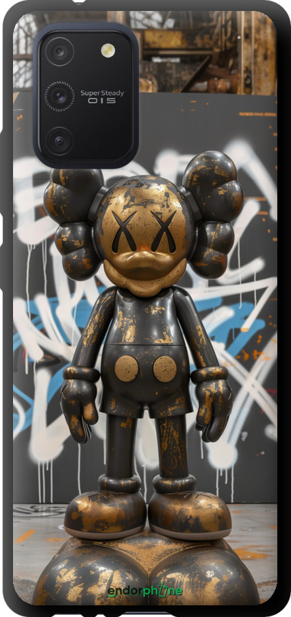 TPU чехол Bronze kaws v3 для Samsung Galaxy S10 Lite 2020 - 6099b-1851 изображение 