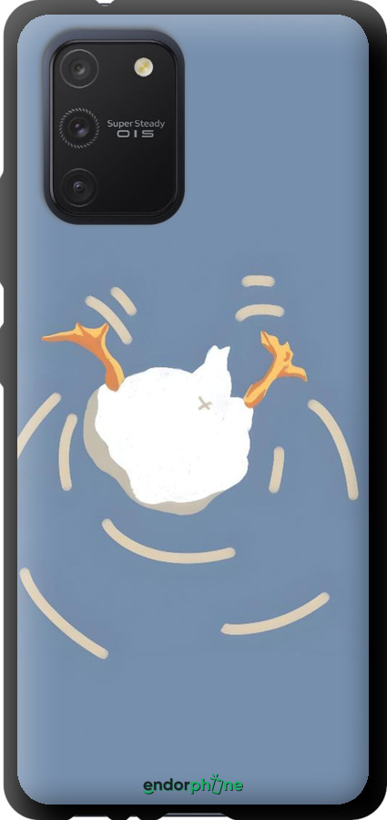 TPU чехол Гусь ныряет для Samsung Galaxy S10 Lite 2020 - 6275b-1851 изображение 