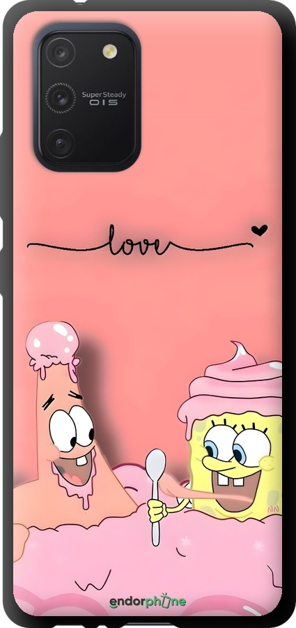 TPU чехол Спанч Боб для Samsung Galaxy S10 Lite 2020 - 6282b-1851 изображение 
