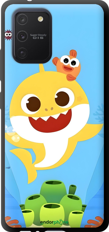 TPU чехол Бейби Шарк для Samsung Galaxy S10 Lite 2020 - 6303b-1851 изображение 