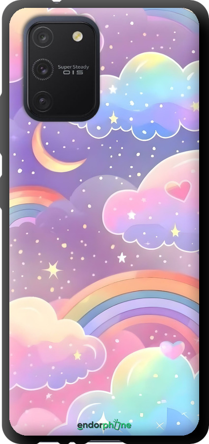 TPU чехол Хмари та веселка для Samsung Galaxy S10 Lite 2020 - 6312b-1851 изображение 