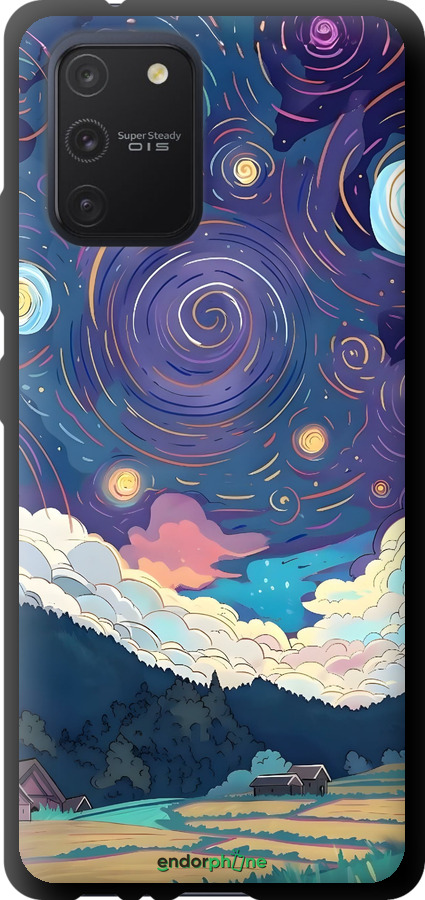 TPU чехол Креативный арт для Samsung Galaxy S10 Lite 2020 - 6322b-1851 изображение 