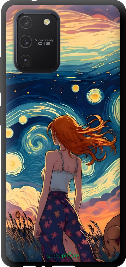 TPU чехол Дівчина Арт для Samsung Galaxy S10 Lite 2020 - 6325b-1851 изображение 