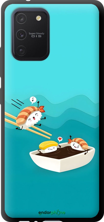 TPU чехол Суші для Samsung Galaxy S10 Lite 2020 - 6354b-1851 изображение 