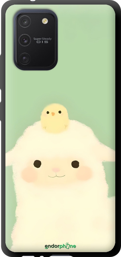 TPU чехол Барашек и ципленок для Samsung Galaxy S10 Lite 2020 - 6369b-1851 изображение 