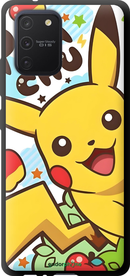 TPU чехол Пикачу 2 для Samsung Galaxy S10 Lite 2020 - 6391b-1851 изображение 