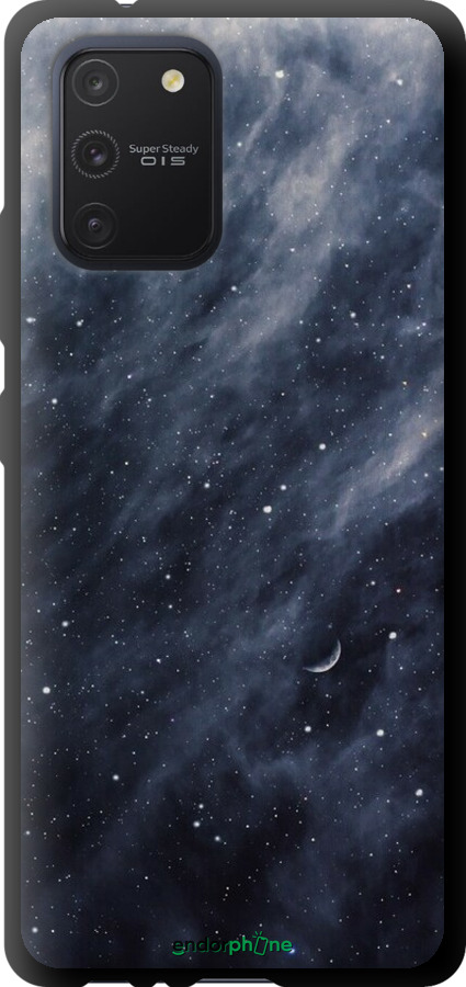 TPU чехол Голубые облака, Голубая луна для Samsung Galaxy S10 Lite 2020 - 6398b-1851 изображение 