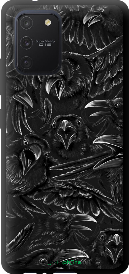 TPU чехол Воронья ярость для Samsung Galaxy S10 Lite 2020 - 6474b-1851 изображение 