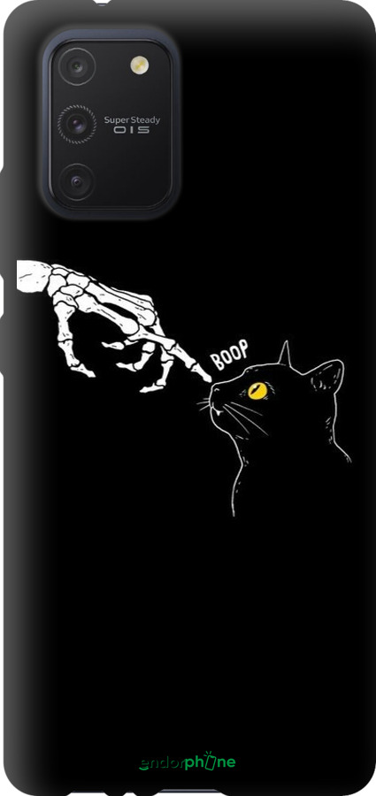 TPU чехол Кошка для Samsung Galaxy S10 Lite 2020 - 6505b-1851 изображение 