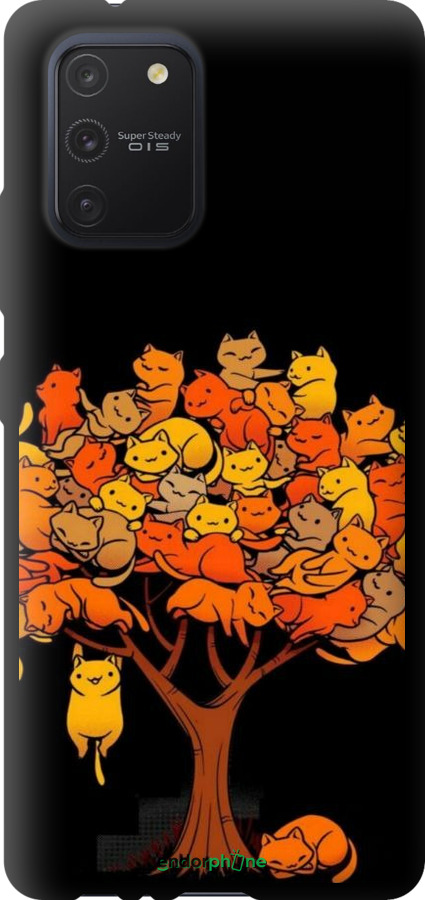 TPU чехол Дерево и котики для Samsung Galaxy S10 Lite 2020 - 6516b-1851 изображение 