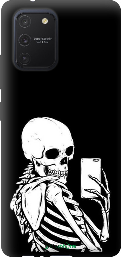 TPU чехол Скелет делает Selfie для Samsung Galaxy S10 Lite 2020 - 6535b-1851 изображение 