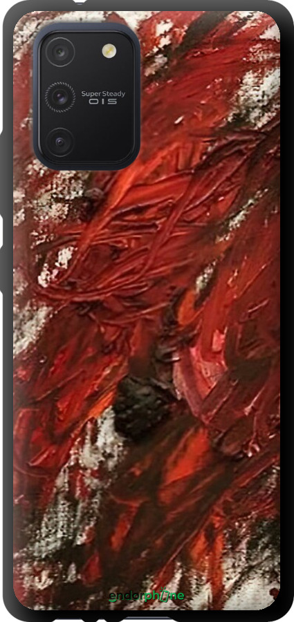 TPU чехол Абстрактная композиция в красных тонах для Samsung Galaxy S10 Lite 2020 - 6541b-1851 изображение 