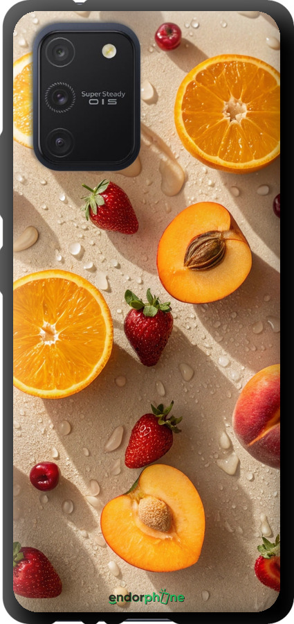 TPU чехол Фрукти 3 для Samsung Galaxy S10 Lite 2020 - 6703b-1851 изображение 