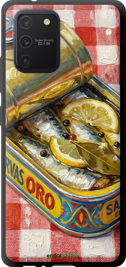 TPU чехол Vintage Sardine Tin Phone для Samsung Galaxy S10 Lite 2020 - 6772b-1851 изображение 