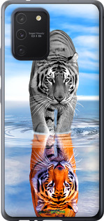 2D пластиковый чехол Тигр для Samsung Galaxy S10 Lite 2020 - 6016t-1851 изображение 