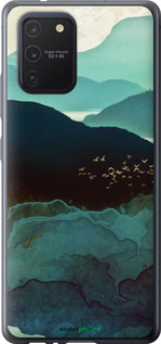 Силиконовый чехол С изображением гор Индиго для Samsung Galaxy S10 Lite 2020 - 6484u-1851 изображение 