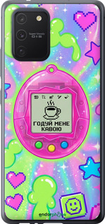2D пластиковый чехол Y2K Aesthetic Retro Pet: Годуй мене кавою для Samsung Galaxy S10 Lite 2020 - 6784t-1851 изображение 
