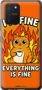 Силиконовый чехол 'Funny Cat' для Samsung Galaxy S10 Lite 2020 изображение 5