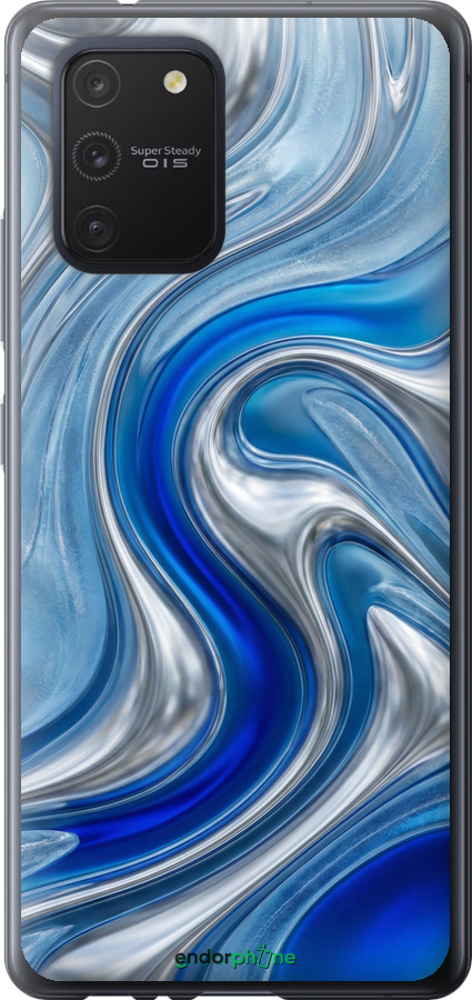 2D пластиковый чехол Liquid Chrome для Samsung Galaxy S10 Lite 2020 - 6781t-1851 изображение 