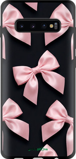 TPU чехол Coquette Ribbons Dark Coquette для Samsung Galaxy S10 Plus - 6767b-1649 изображение 