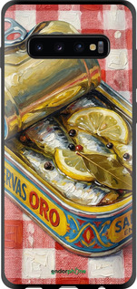 TPU чехол Vintage Sardine Tin Phone для Samsung Galaxy S10 Plus - 6772b-1649 изображение 