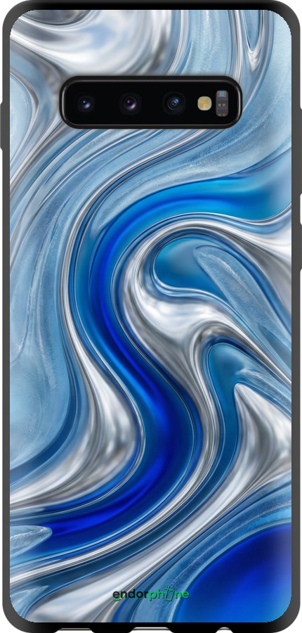 TPU чехол Liquid Chrome для Samsung Galaxy S10 Plus - 6781b-1649 изображение 
