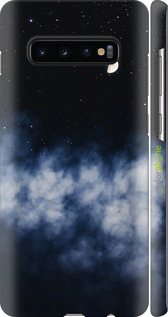 3D пластиковый матовый чехол Ночное небо для Samsung Galaxy S10 Plus - 6450m-1649 изображение 