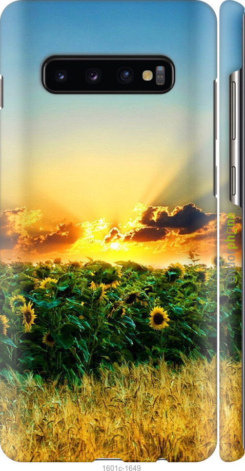 

3D пластиковий матовий чохол "Україна" для Samsung Galaxy S10 Plus