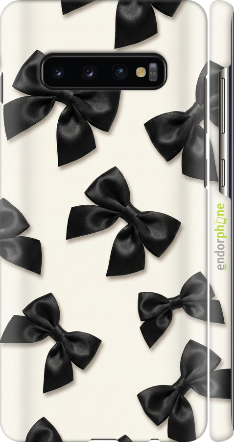 3D пластиковый матовый чехол Dark Coquette для Samsung Galaxy S10 Plus - 6765m-1649 изображение 