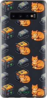 2D пластиковый чехол 'Autonomous Zone' для Samsung Galaxy S10 Plus изображение 5