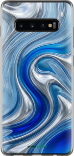 2D пластиковый чехол Liquid Chrome для Samsung Galaxy S10 Plus - 6781t-1649 изображение 