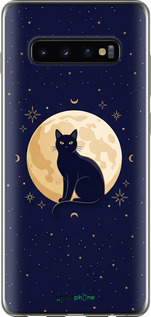 2D пластиковый чехол 'Cute Cat Celestial/Witchy' для Samsung Galaxy S10 Plus изображение 5