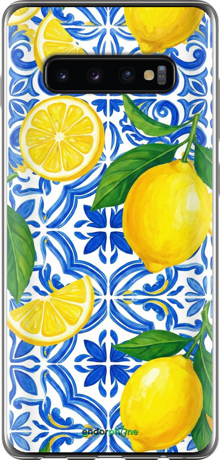 2D пластиковий чехол Grocery Girl Italian Summer для Samsung Galaxy S10 Plus - 6766t-1649 изображение 