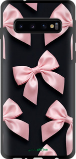 TPU чехол 'Coquette Ribbons Dark Coquette' для Samsung Galaxy S10 изображение 1