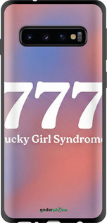 TPU чехол 'Aesthetic Aura Gradient 777 Lucky Energy' для Samsung Galaxy S10 изображение 8