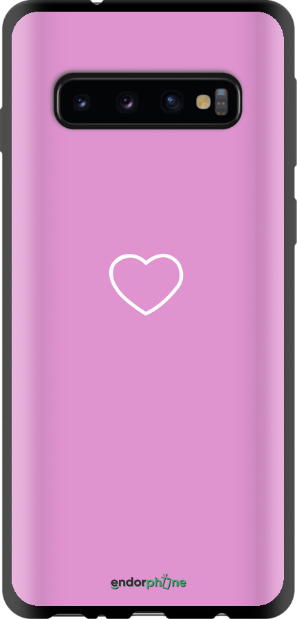 TPU чехол Серце 2 для Samsung Galaxy S10 - 4863b-1640 изображение 
