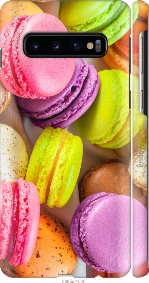 

Custodia in Plastica 3D opaca Amaretti" for Samsung Galaxy S10", Giallo
