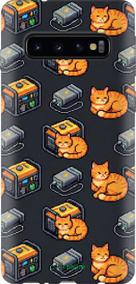 Силикон с усиленными углами чехол Autonomous Zone для Samsung Galaxy S10 - 6771sp-1640 изображение 