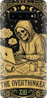 Силикон с усиленными углами чехол The Overthinker для Samsung Galaxy S10 - 6774sp-1640 изображение 