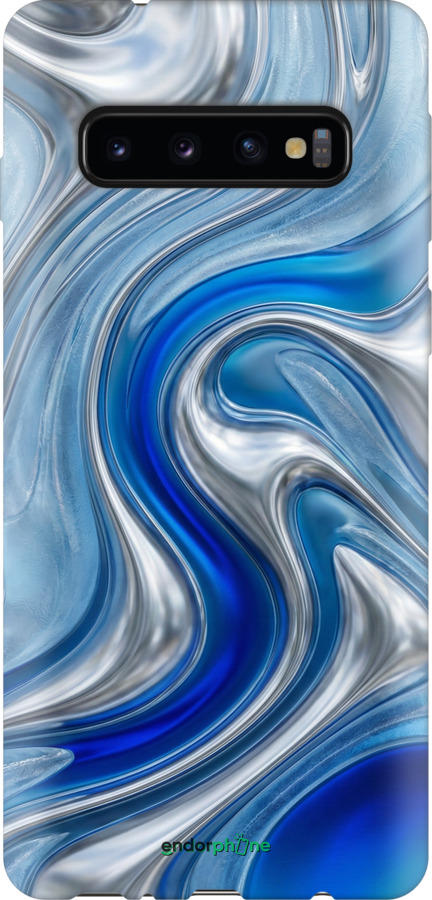 Силикон с усиленными углами чехол Liquid Chrome для Samsung Galaxy S10 - 6781sp-1640 изображение 
