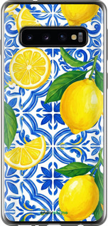 Силиконовый чехол Grocery Girl Italian Summer для Samsung Galaxy S10 - 6766u-1640 изображение 