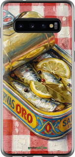 Силиконовый чехол 'Vintage Sardine Tin Phone' для Samsung Galaxy S10 изображение 7